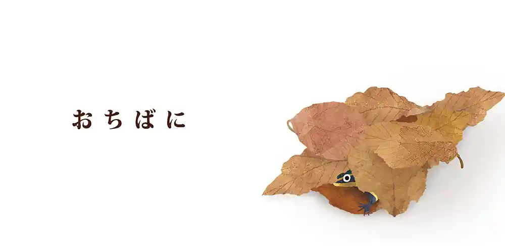「おちばに」絵本サンプル4ページ目